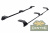 Крепеж для корзины РИФ 1200x2100 Toyota Land Cruiser 100/105 комплект
