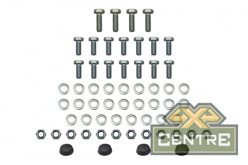 Бампер РИФ силовой задний УАЗ Буханка с фонарями, возможностью установки фаркопа, стандарт
