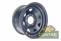 Диск усиленный Toyota Hilux 2.5D, 3.0D стальной черный 6x139,7 8xR16 d110 ET-10 (треуг. мелк.)