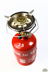 Горелка газовая одноконфорочная туристическая, диаметр 164 мм