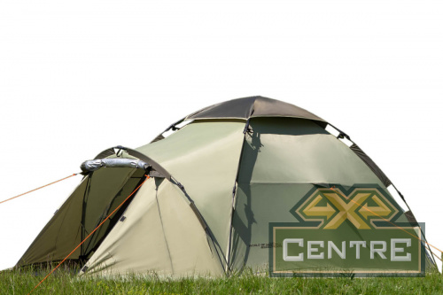 Палатка-автомат туристическая Maverick Comfort Solar Control (светло-коричневый / зеленый)