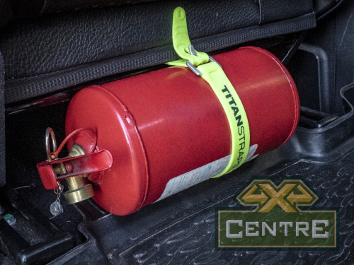 Ремень крепёжный TitanStraps Industrial желтый L = 51 см (Dmax = 14,15 см, Dmin = 5,5 см)