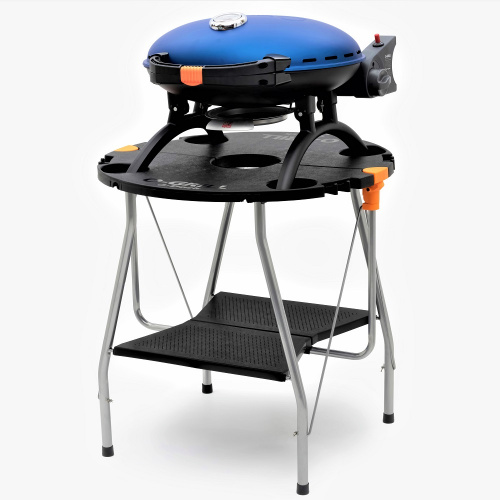 Гриль газовый O-GRILL 500MT синий (в комплекте адаптер тип А)