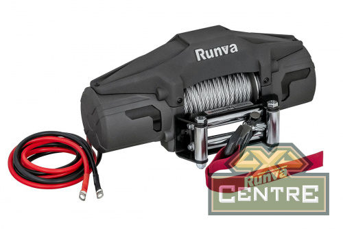 Лебёдка автомобильная электрическая 12V Runva 6000 lbs 2500 кг (стальной трос)