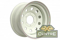 Диск OFF-ROAD-WHEELS Toyota/Nissan стальной белый 6x139,7 8xR15 d110 ET-3 (круг. отв.)