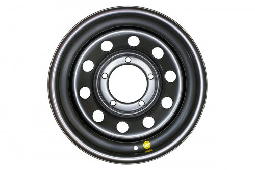 Диск OFF-ROAD-WHEELS УАЗ стальной черный 5x139,7 7xR15 d110 ET-3 (круг)