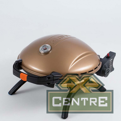 Гриль газовый O-GRILL 900МT bicolor черный-золотистый (в комплекте адаптер тип А)
