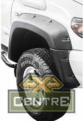 Расширители колёсных арок УАЗ Патриот (с накладками на оба бампера) дорестайлинг