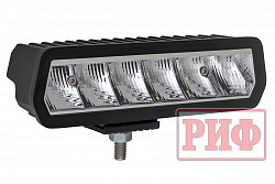 Светодиодная фара рабочего света РИФ 160 мм 30W LED