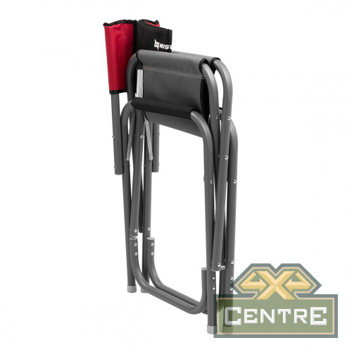 Кресло директорское NISUS без столика (серый/красный/черный)