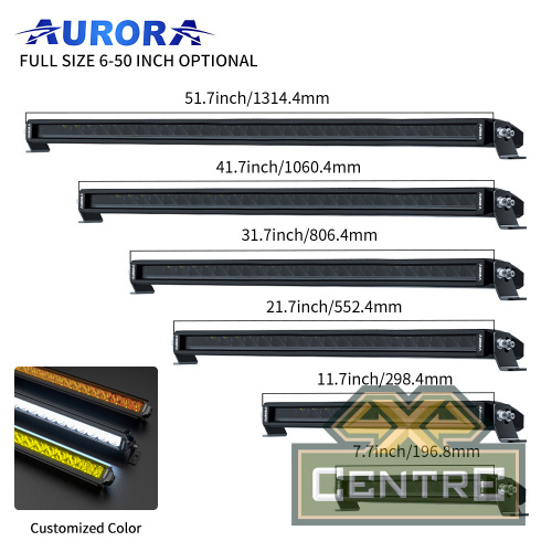 Светодиодная фара дальнего света AURORA 1016 мм 200W LED