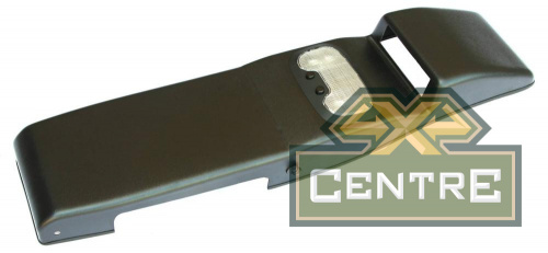 Консоль потолочная для установки р/c УАЗ Патриот рестайл.2014, вырез под р/c 140х40 мм,черная,УП2015