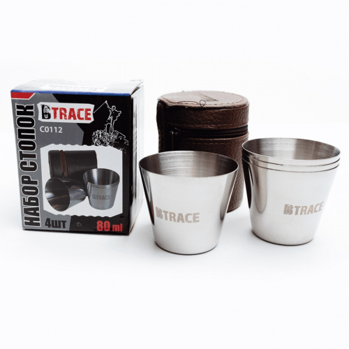 Набор стопок BTrace 4шт х 80 мл