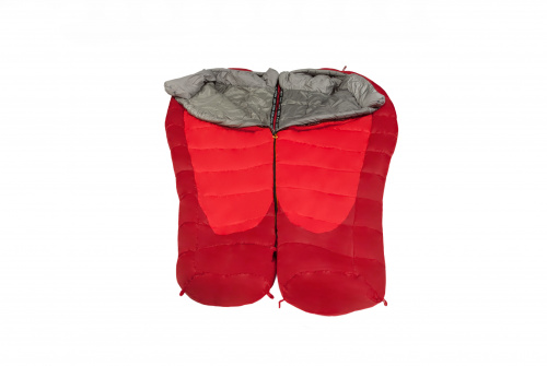 Мешок спальный (кокон-одеяло) ALEXIKA ICELAND (ТК: 0°C -6°C), красный, правый