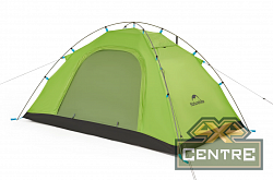 Палатка Naturehike P-Series NEW 2-местная, алюминиевый каркас, зеленая