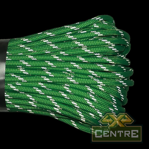 Паракорд 550 CORD nylon 30м световозвращающий (neon green)