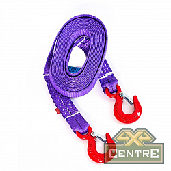 Ремень буксировочный эластичный  4/6 т 5 м Крюк/КрюкTplus