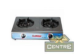 Плита газовая NaMilux NA-601AFM 2 конфорки (под бытовой баллон)