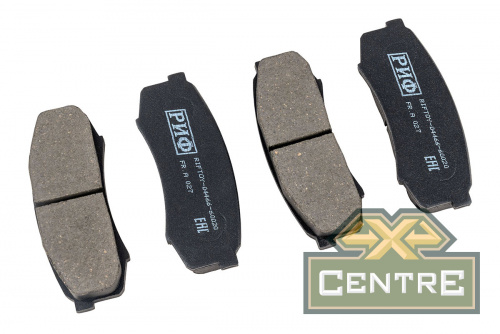 Колодки тормозные задние  РИФ Toyota LC120, Mitsubishi Pajero 3, 4  OEM 04466-60020, 04466-60010