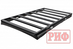 Багажник экспедиционный (платформа) алюминиевый РИФ 1300x2080 мм для Nissan Patrol Y62 (с крепежом)