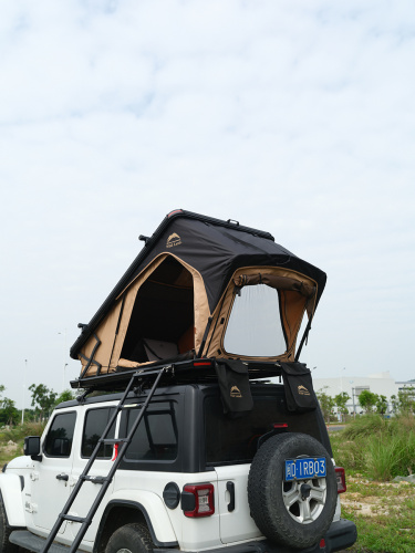 Палатка на крышу автомобиля Wild Land Bush Cruiser V2 Pro 140 с лестницей