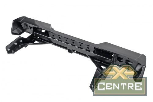 Бампер РИФ силовой задний Mitsubishi L200 2019+ с квадратом под фаркоп