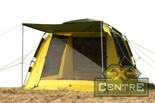 Шатёр автомат Maverick Fortuna 300 (хаки/желто-горчичный)