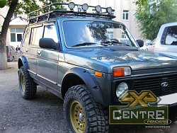 Расширители колёсных арок ВАЗ НИВА 2121 5D под нерезанные арки колёс