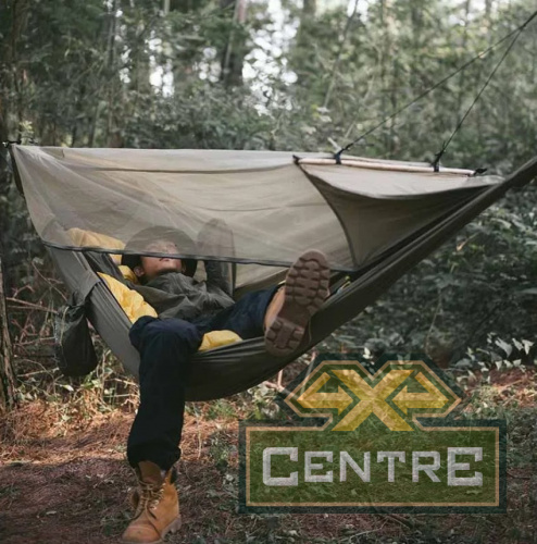 Гамак Naturehike, туристический, с москитной сеткой, зеленый