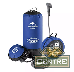 Душ кемпинговый Naturehike с ножным насосом