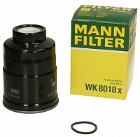 Фильтр топливный MANN-FILTER WK8018X Toyota D4-D-4,2TD, Mazda BT-50/Ford Ranger 2,5D-3.0D 07-