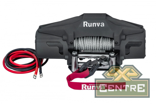 Лебёдка автомобильная электрическая 12V Runva 6000 lbs 2500 кг (стальной трос)