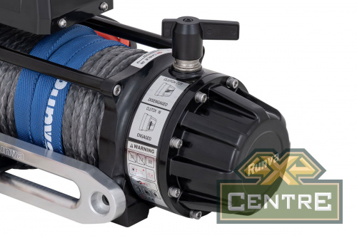 Лебёдка электрическая 12V Runva 9500 lbs 4350 кг высокоскоростная, влагозащищенная, синтетический тр