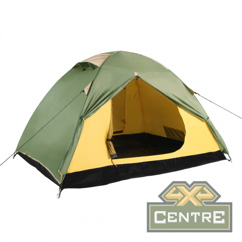 Палатка Malm 2+ BTrace (Зеленый/Бежевый)