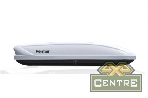 Бокс автомобильный на крышу Pentair CARAVAN 600L белый глянец, двусторонний