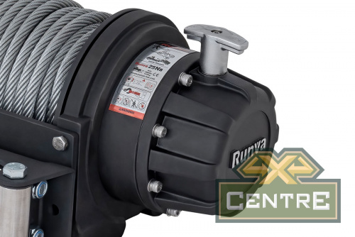Лебёдка электрическая 12V Runva 25000 lbs влагозащищенная, стальной трос