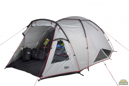 Палатка High Peak Alfena 3 nimbus grey, 410x200x130 (Серый)