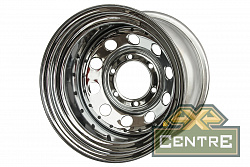 Диск OFF-ROAD-WHEELS Nissan Navara D40 стальной хромированный 6x114,3 8xR16 d66 ET-0 (круг. отв.)