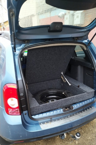 Органайзер в багажник для Renault Duster со столиком