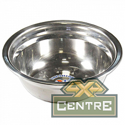 Миска "СЛЕДОПЫТ" нержавеющая сталь, d - 25 см, h - 7 см, 2200 мл