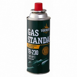 Баллон газовый цанговый STANDARD для портативных приборов 230 г.