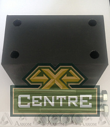 Проставка рессора-рама под серьгу УАЗ 100 мм капролон (с крепежом)