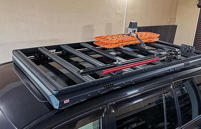 Новинка! Алюминиевый багажник для Toyota Land Cruiser 200