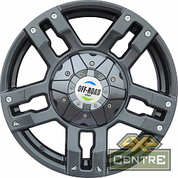 Диск Тойота/Ниссан/Митсубиси литой серый 6x139,7 8xR17 d110 ET+10