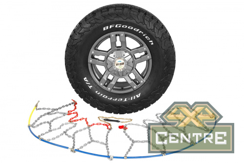 Цепи противоскольжения РИФ 4х4 "соты" 16 мм, 235/75R16 (к-т 2 шт.)
