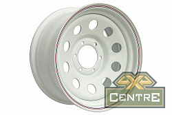 Диск OFF-ROAD-WHEELS Toyota/Nissan стальной белый 6x139,7 8xR17 d110 ET-10 (круг. отв.)