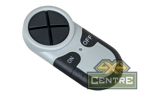 Фара-искатель 12V 50W LED с дистанционным управлением, черный (180х180х175мм) на магните