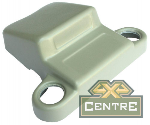 Консоль потолочная для установки р/c УАЗ Патриот с штатным люком, без выреза под р/c, серая