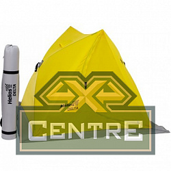 Палатка зимняя двускатная HELIOS DELTA YELLOW, утепленная