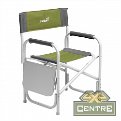 Кресло директорское HELIOS MAXI с откидным столиком (серый/зеленый)